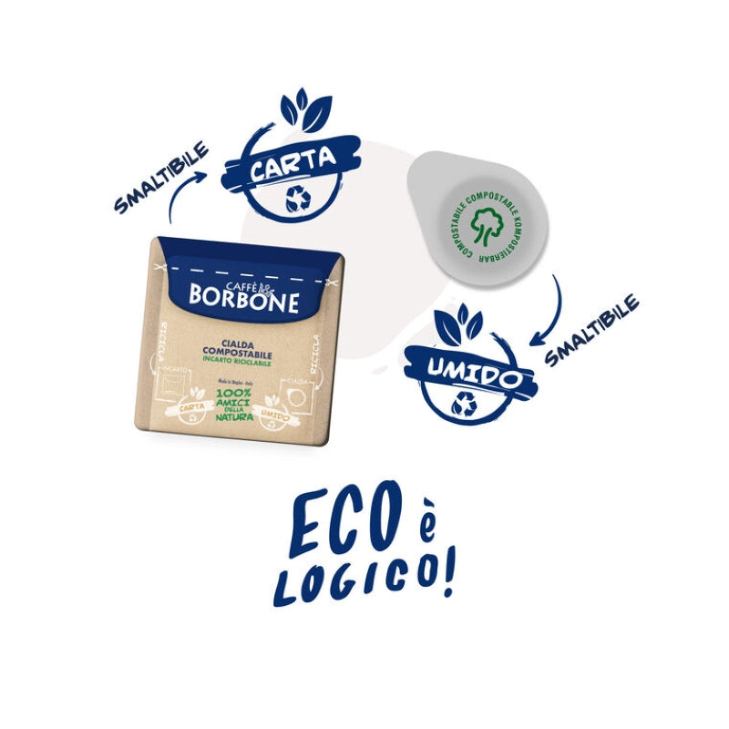 Caffe Borbone Compostable Cialde ESE Pods - Oro Gold Blend