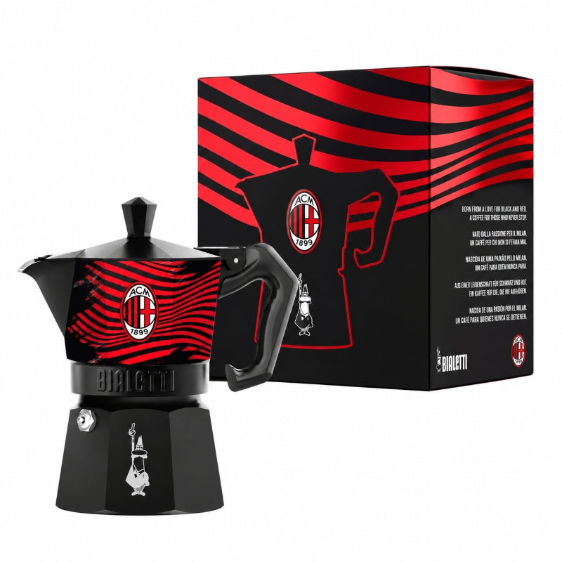 Bialetti AC Milan Moka Express 3 Cups
