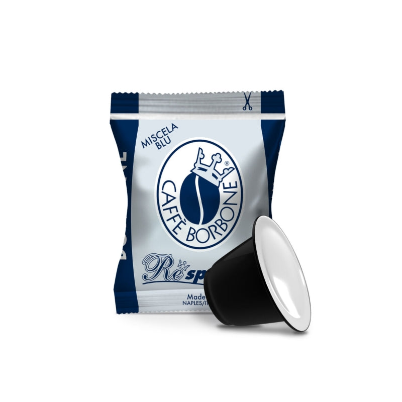 Caffe Borbone Nespresso Compatible Capsules - Blue Blend