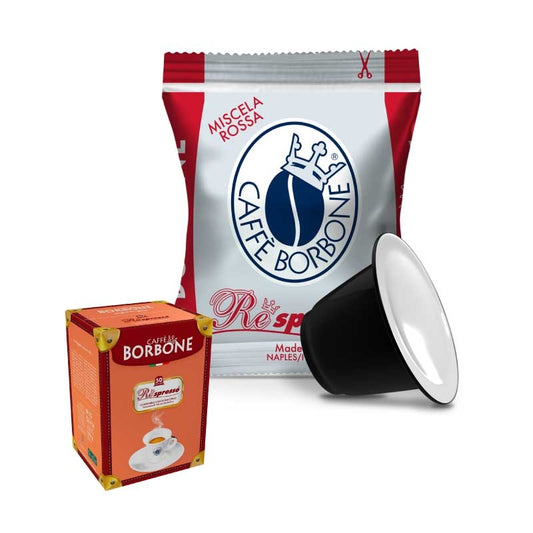 Caffe Borbone Nespresso Compatible Capsules - Red Blend