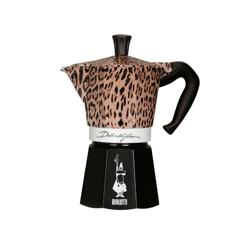 Bialetti Dolce & Gabbana Leopardo Moka Express - 3 & 6 Cup