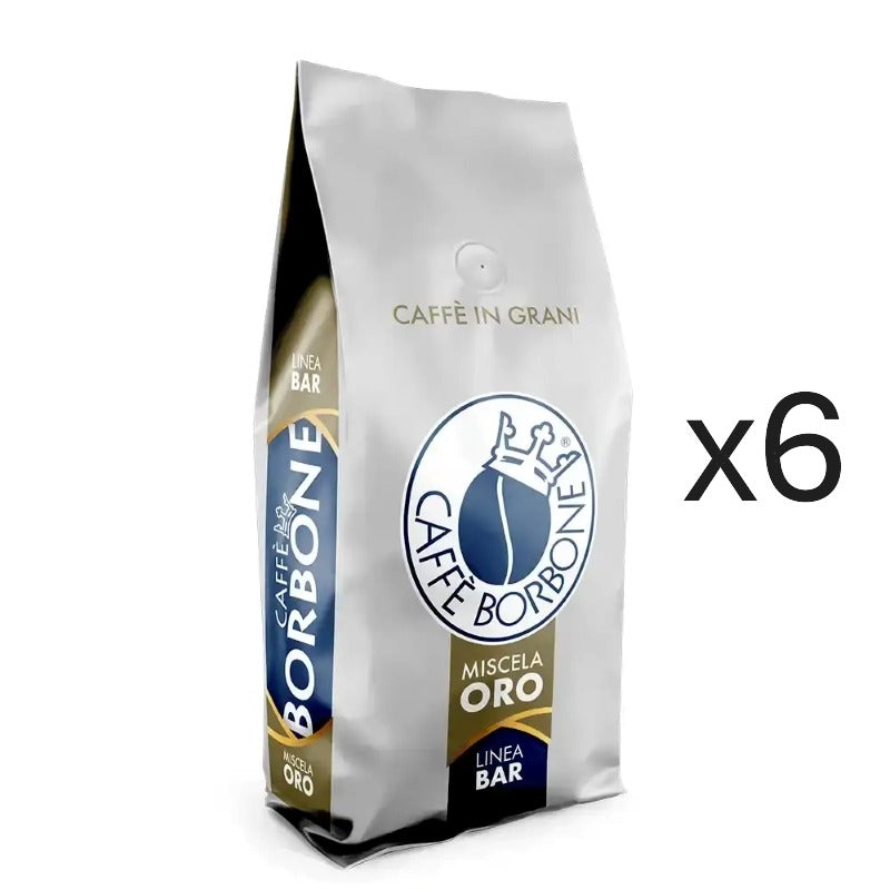 Caffe Borbone Linea Bar Miscela Gold Oro - Whole Coffee Beans 1kg-6kg
