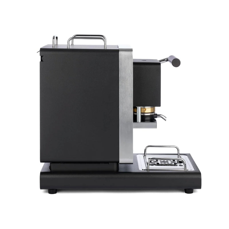 Aroma Iconica ESE Pod Capsule Coffee Machine - Black and Chrome