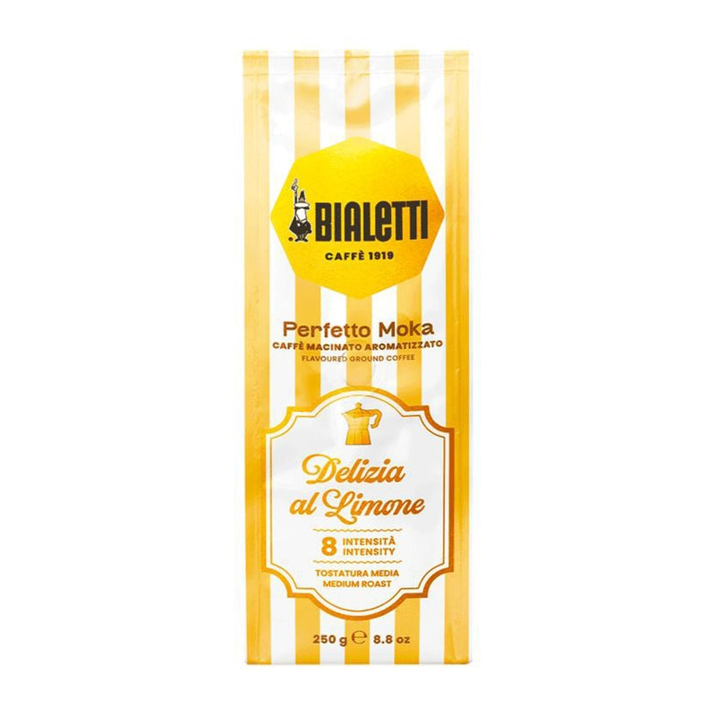 Bialetti Perfetto Moka Delizia Al Limone Lemon Flavoured Ground Coffee