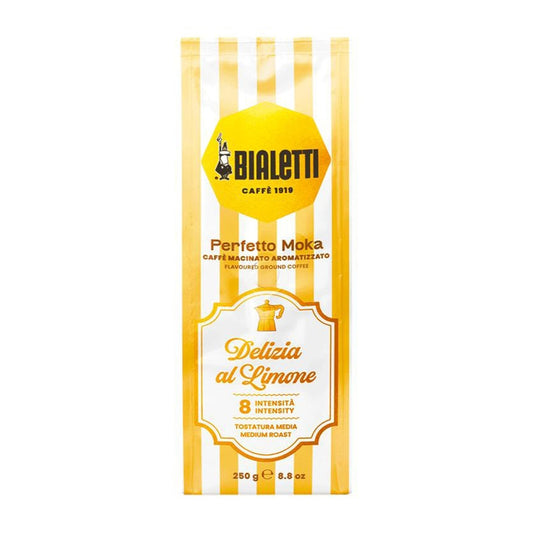 Bialetti Perfetto Moka Delizia Al Limone Lemon Flavoured Ground Coffee