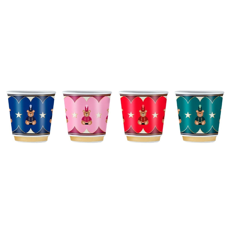 Bialetti Magico Ricordo Set Of 4 Conical Cups