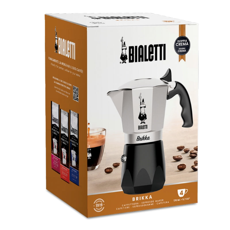 Bialetti Brikka Revolution 2023 - 2 & 4 Cup