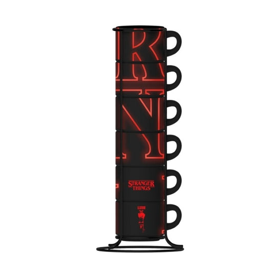 Bialetti Stranger Things Stackable Cups Set 6