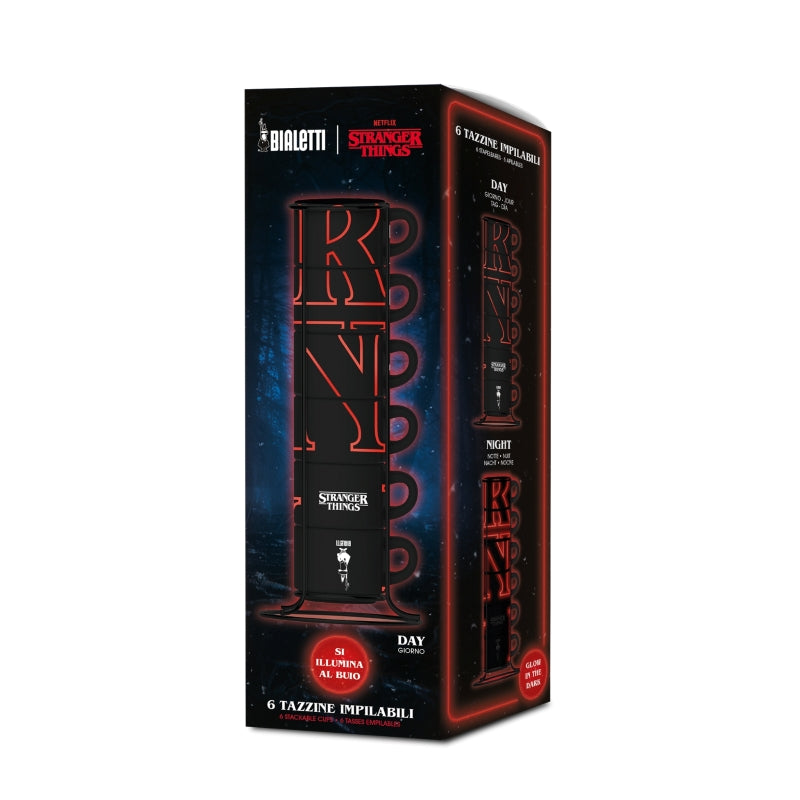 Bialetti Stranger Things Stackable Cups Set 6