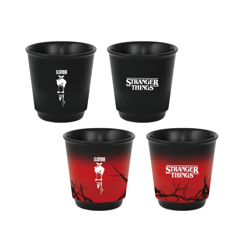 Bialetti Stranger Things Set Of 4 Cups - Colour Changing