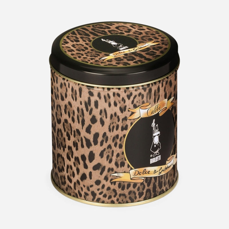 Bialetti Dolce & Gabbana Leopardo Ground Coffee + Gift Tin
