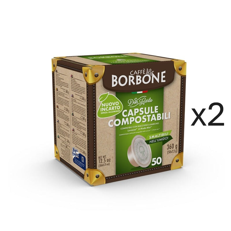 Lavazza A Modo Mio Compatible Capsules - Caffe Borbone Gold