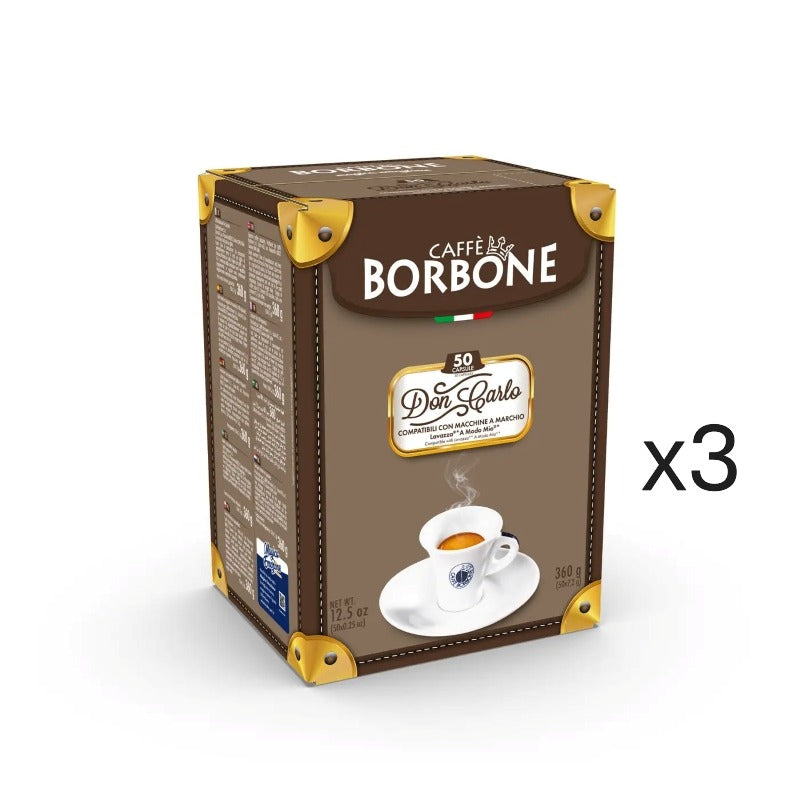 Lavazza A Modo Mio Compatible Capsules - Caffe Borbone Nera