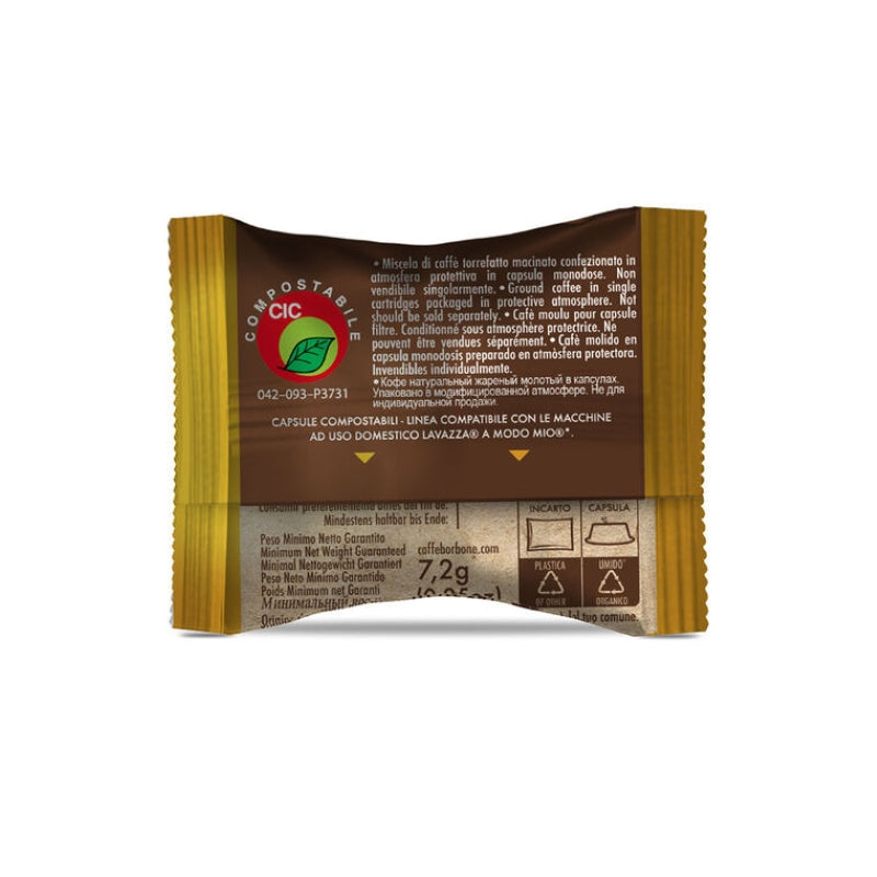 Lavazza A Modo Mio Compatible Capsules - Caffe Borbone Gold