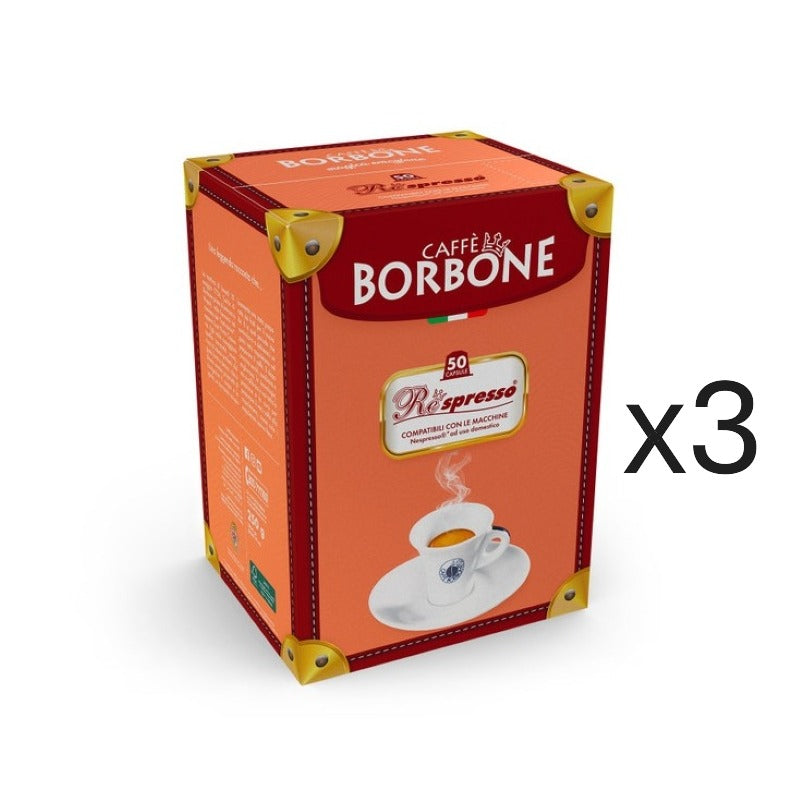 Caffe Borbone Nespresso Compatible Capsules - Oro Gold Blend