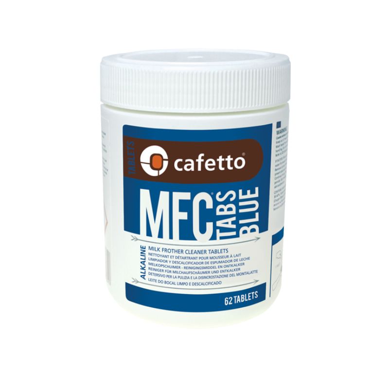 Cafetto Milk Frother Cleaner Tablets Blue 62x9g