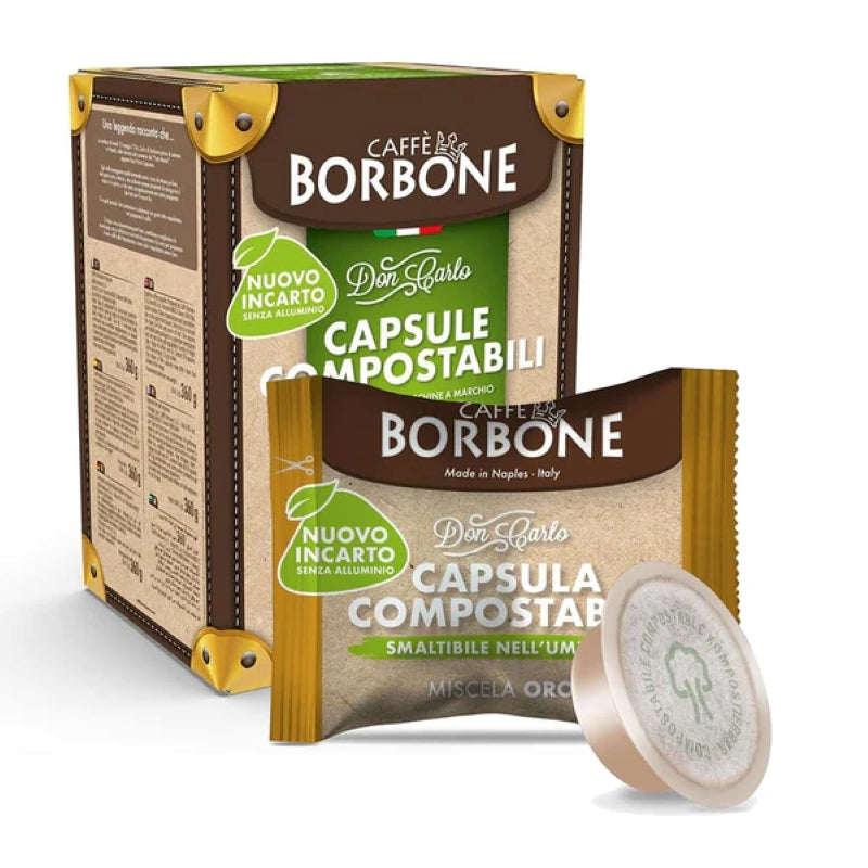 Lavazza A Modo Mio Compatible Capsules - Caffe Borbone Gold