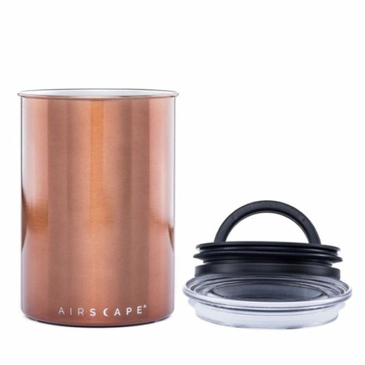 Airscape 拉丝铜咖啡罐