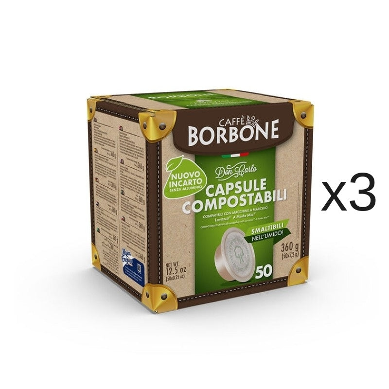 Lavazza A Modo Mio Compatible Capsules - Caffe Borbone Gold