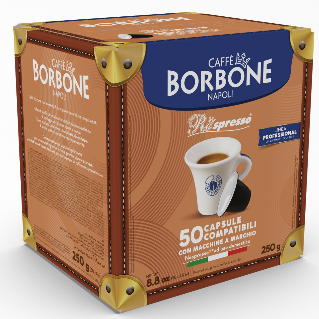 Caffe Borbone Nespresso Compatible Capsules - Blue Blend