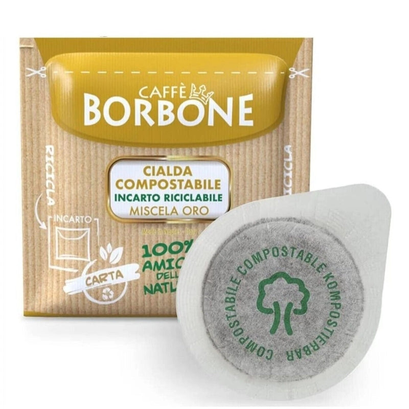 Caffe Borbone Compostable Cialde ESE Pods - Oro Gold Blend
