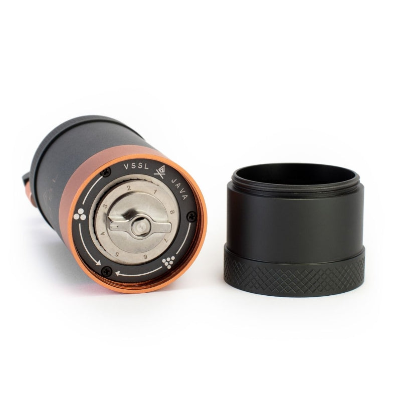 VSSL Java Hand Grinder - Black Manual Coffee Grounder