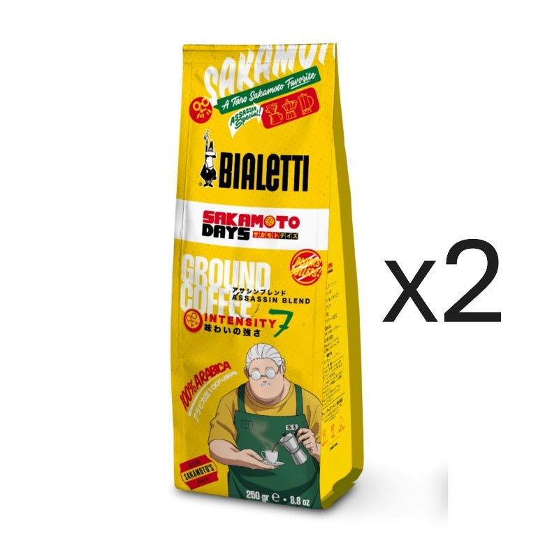 Bialetti Sakmoto Days Perfetto Moka - Ground Coffee