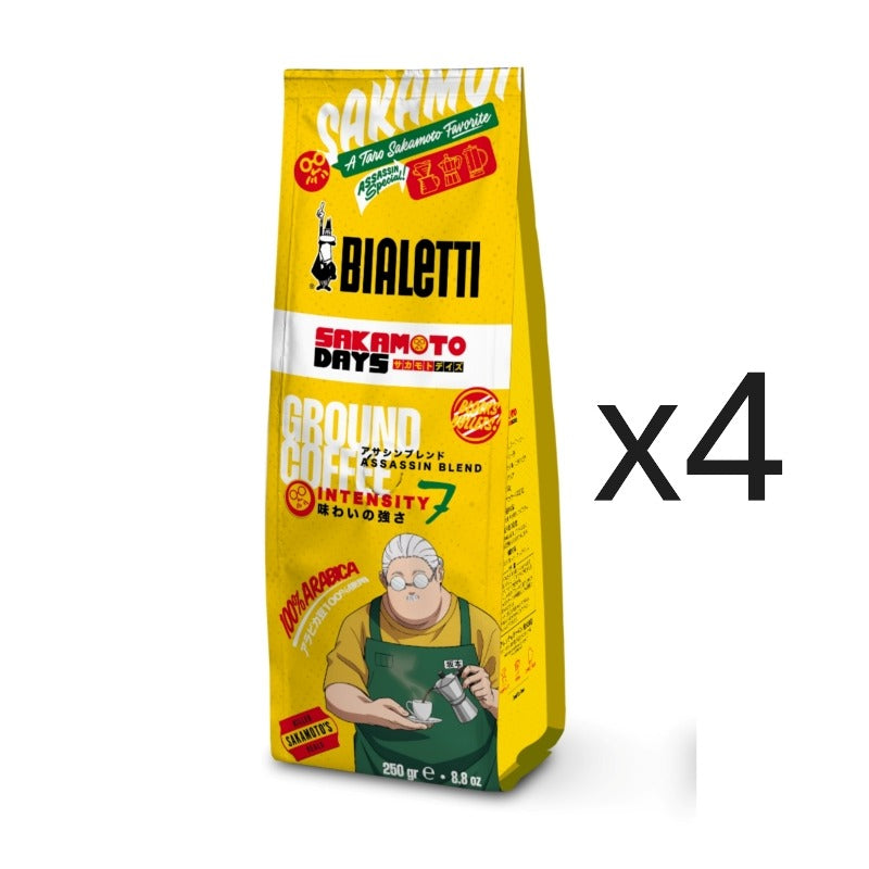 Bialetti Sakmoto Days Perfetto Moka - Ground Coffee